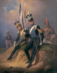 Polish Officers of the Napoleonic Army, 1852